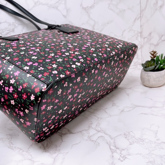 Kate Spade Schuyler Splendid Ditsy Medium Tote - Picture 3 of 7